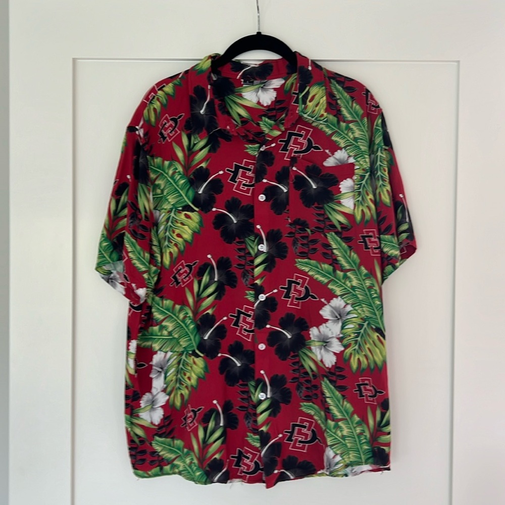 SDSU button down